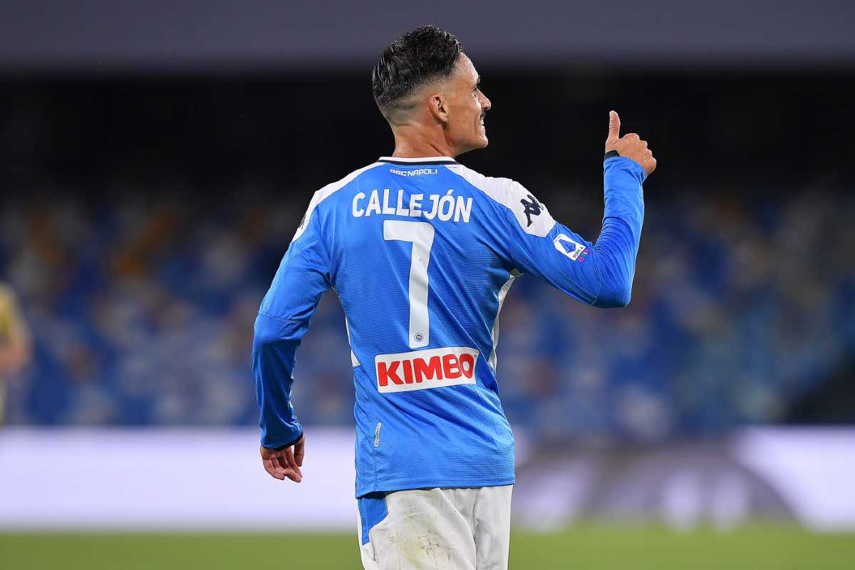 Callejon Napoli Real Madrid