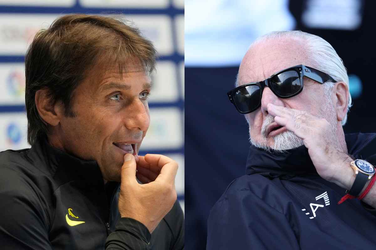 Conte De Laurentiis telefonata nel pomeriggio