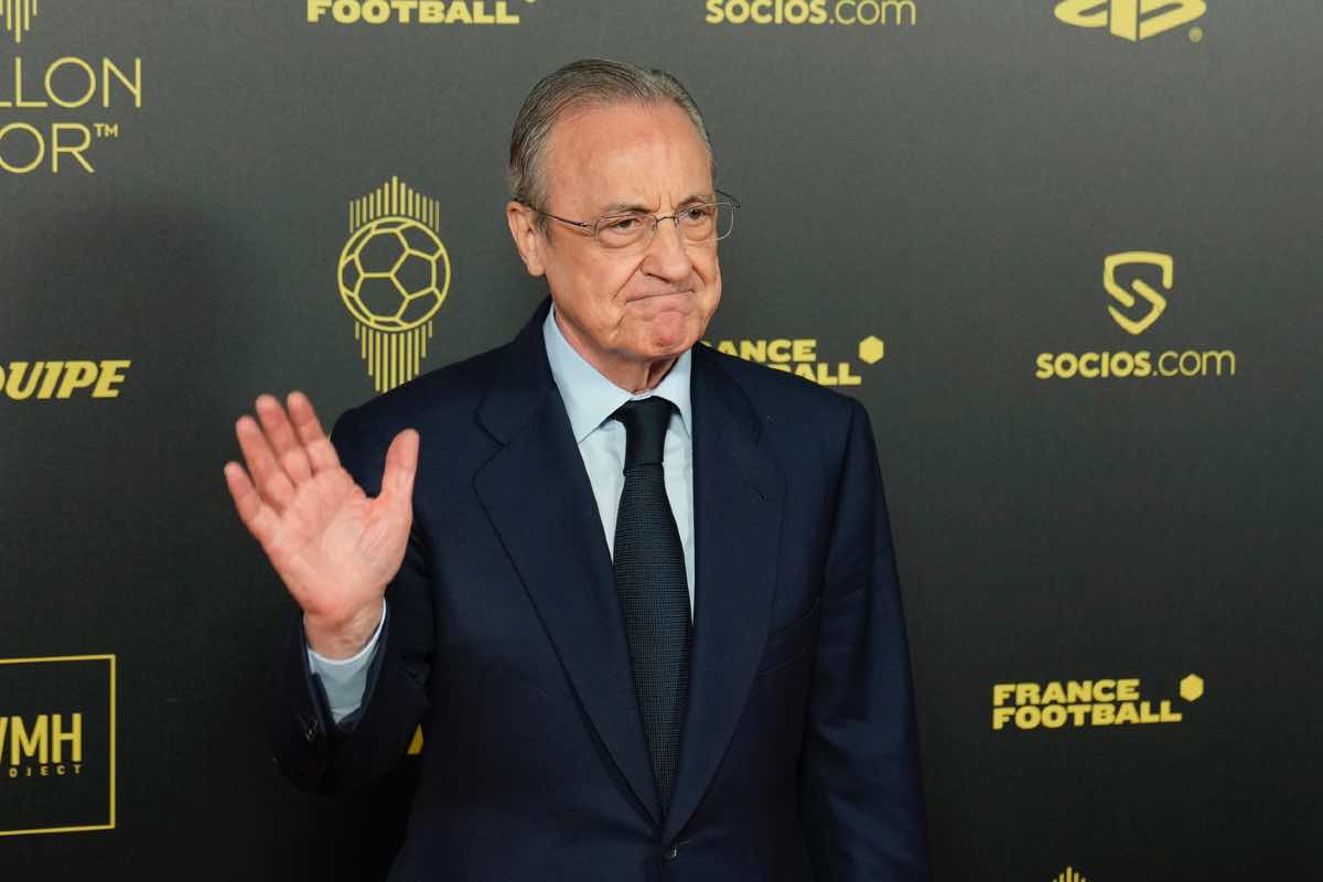 Florentino Perez, presidente blancos positivo al Covid