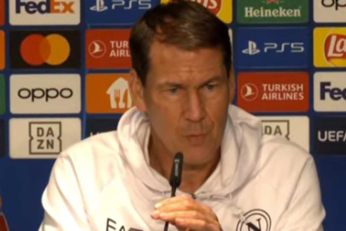 Garcia parla in conferenza stampa prima dell'Union Berlin