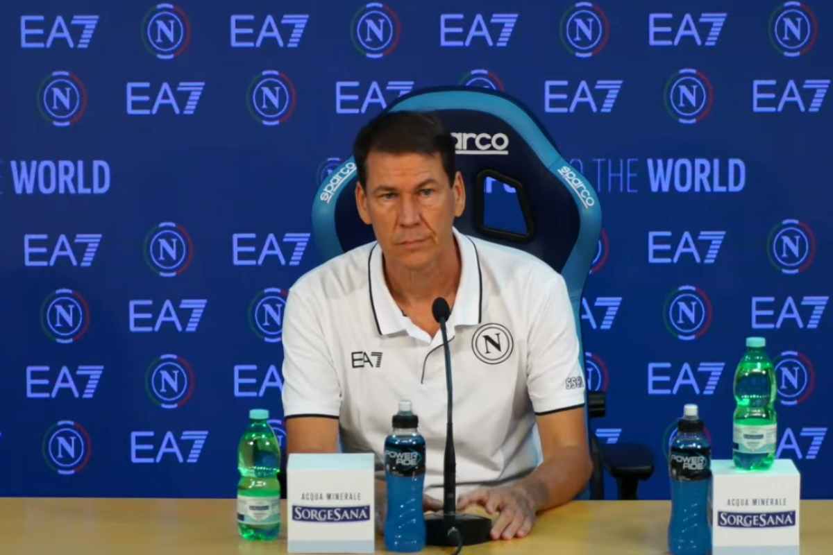 La conferenza della viglia di Rudi Garcia