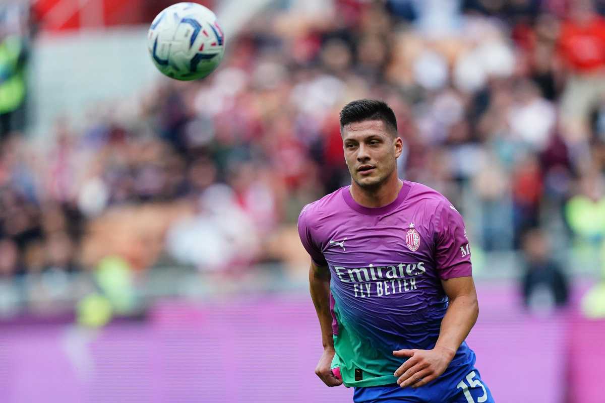 Le condizioni di Jovic verso Napoli-Milan