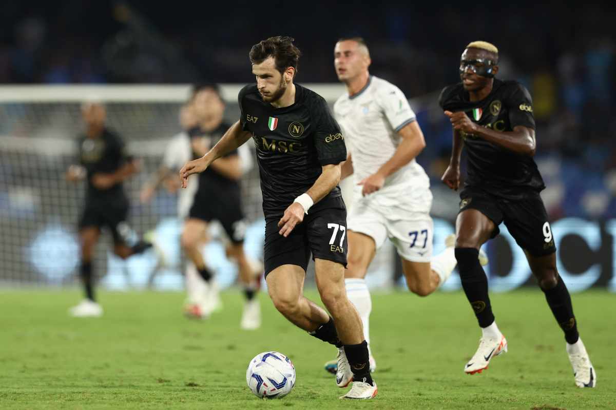 Ancelotti su Kvara e Osimhen