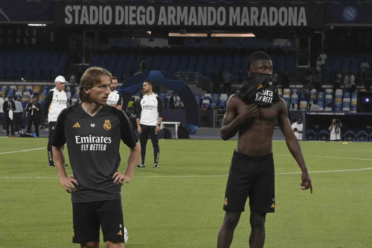 Modric e Camavinga: Ancelotti prova a sorprendere il Napoli