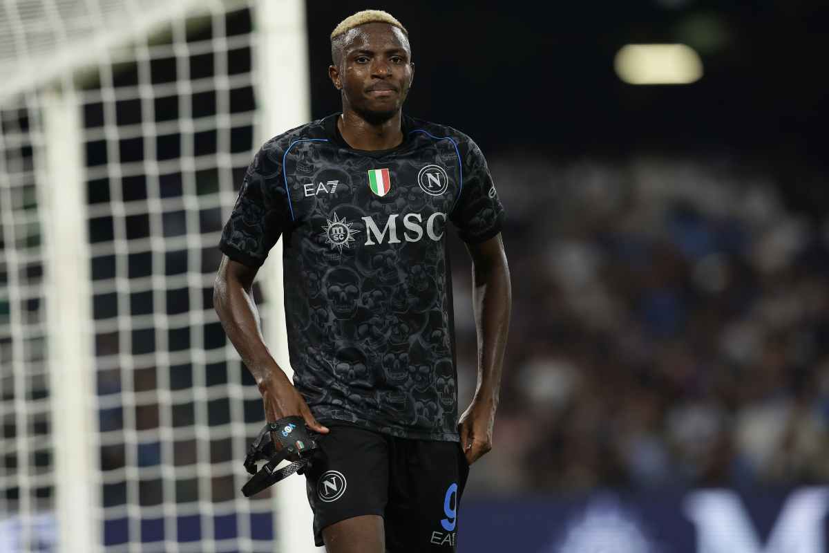 Troppi infortuni per Osimhen, tifosi del Napoli furiosi