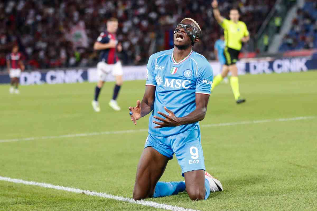 Tempi di recupero più lunghi per Osimhen