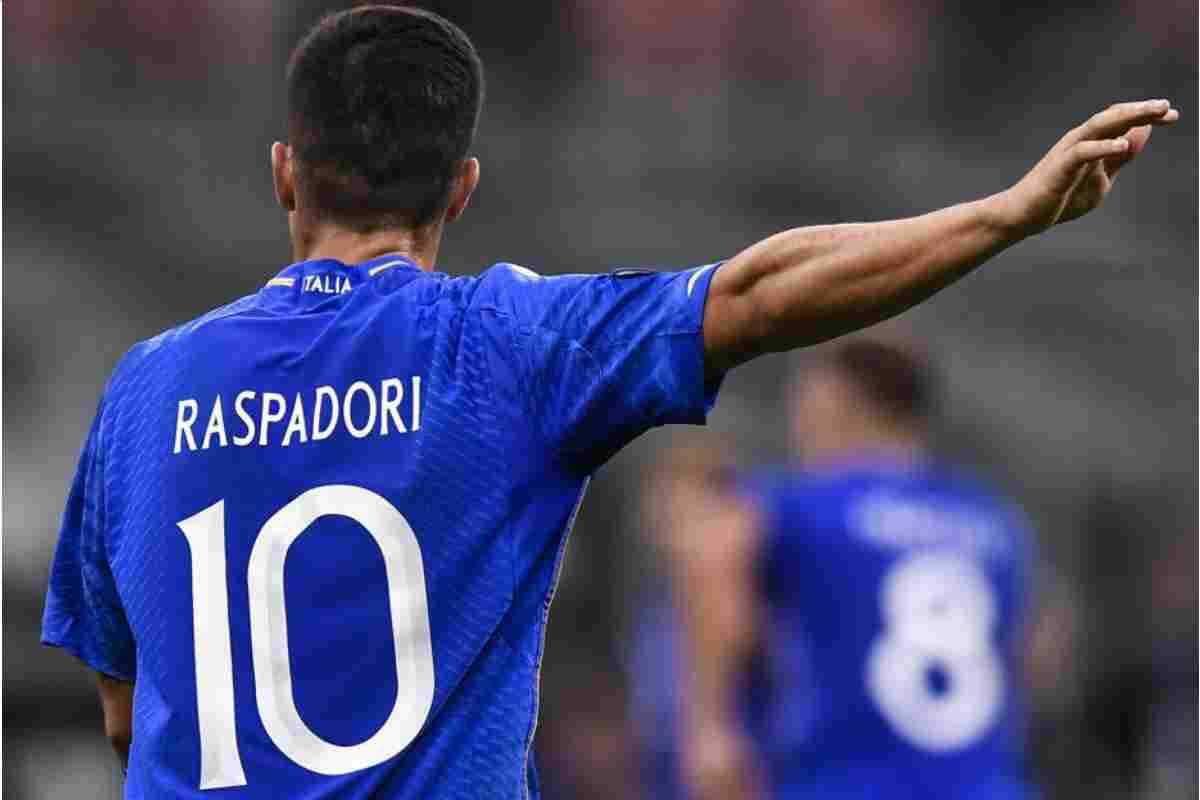 Raspadori numero 10 in Nazionale