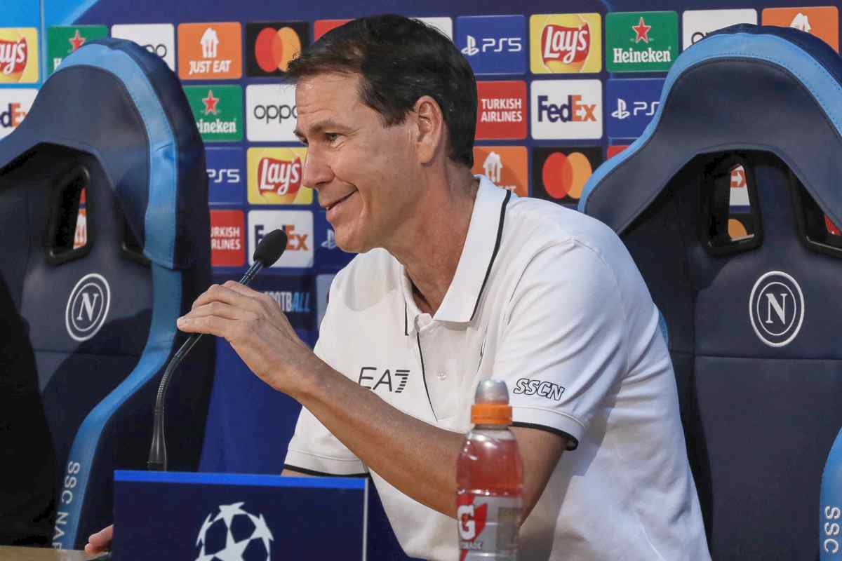 Rudi Garcia in confusione dopo Napoli Real Madrid