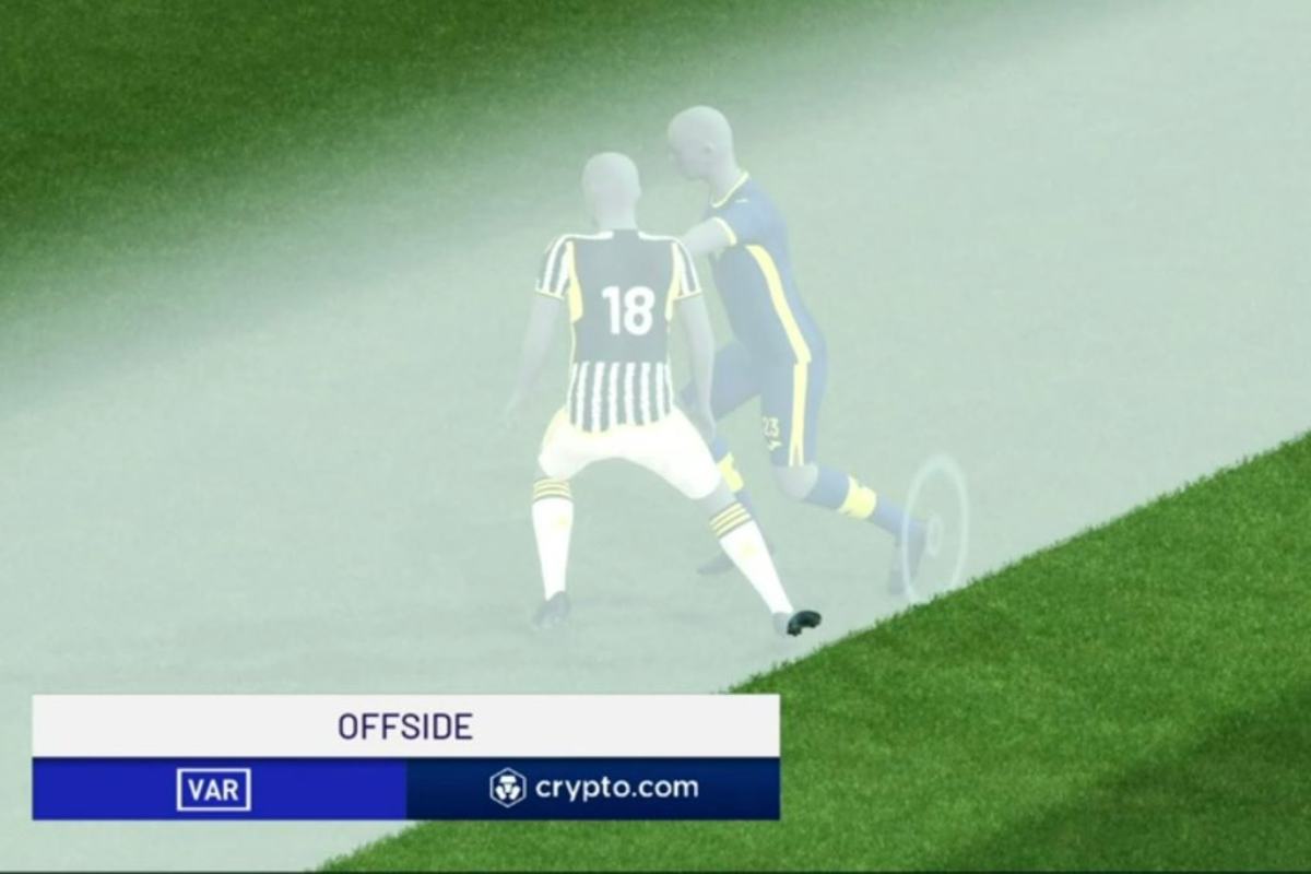 Fuorigioco Kean in Juventus-Verona