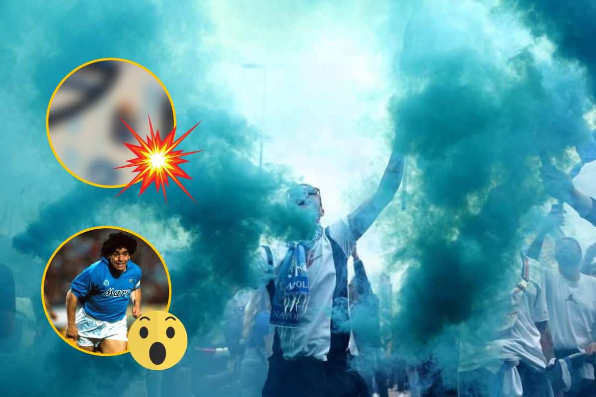 Omaggio a Maradona: tifosi del Napoli in visibilio