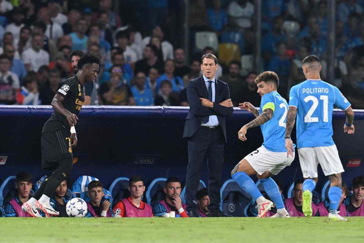 Napoli-Real Madrid: la Gazzetta bacchetta Garcia 