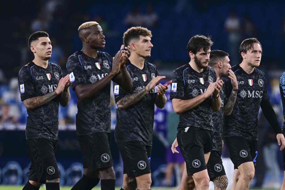 Napoli-Fiorentina: la reazione di De Laurentiis