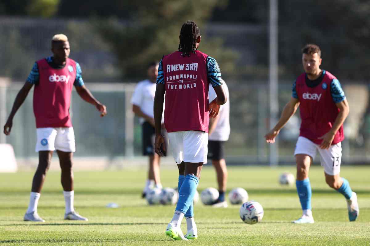 Che attacco per il giocatore del Napoli