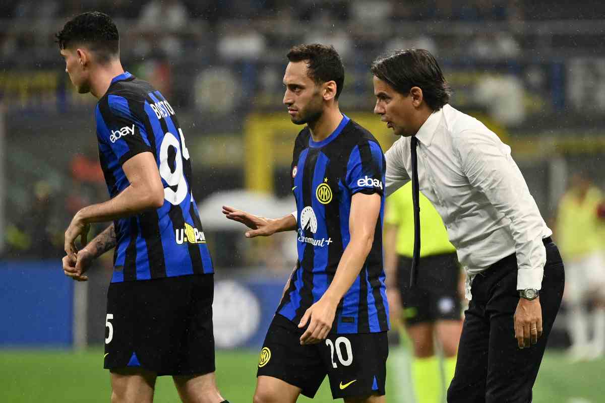 Inter, rischia la gara contro il Napoli