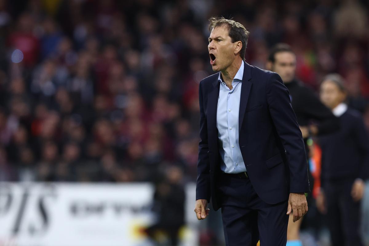 Rudi Garcia durante Salernitana-Napoli