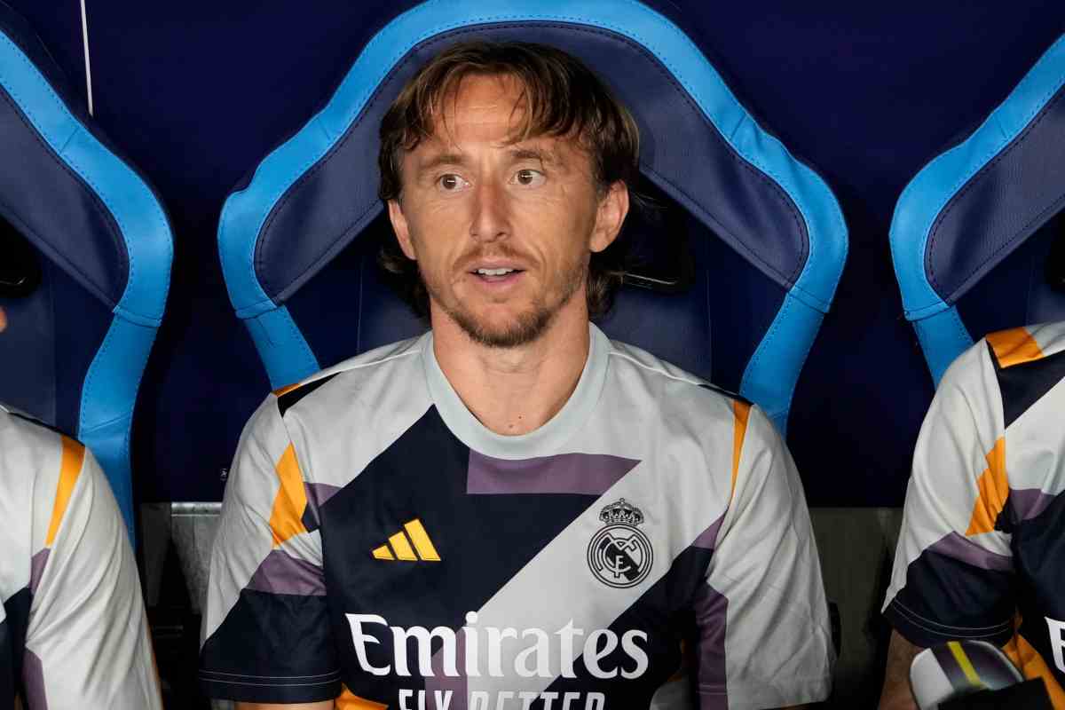 Infortunio Modric Real Madrid Napoli