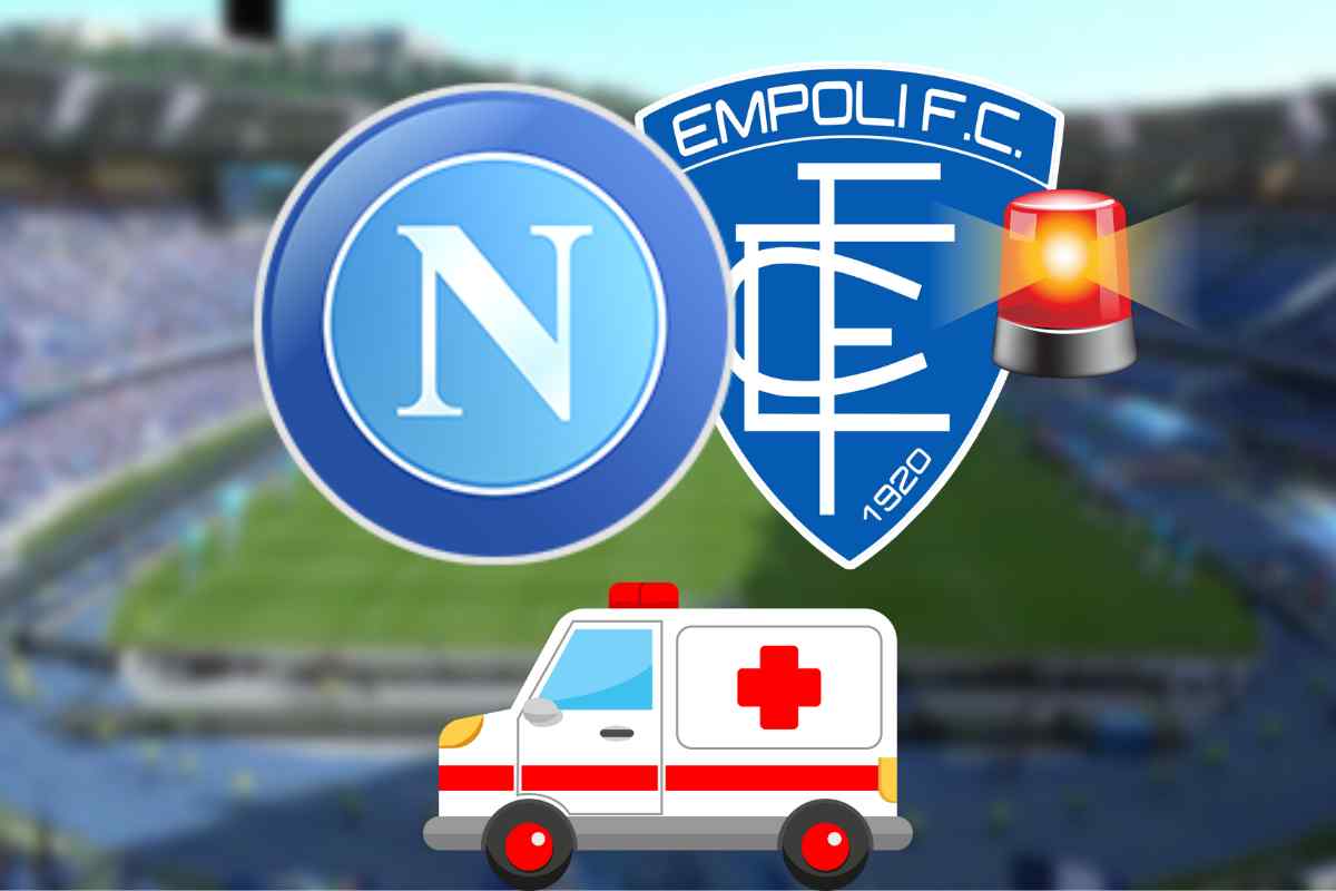 Infortunio, salta Napoli - Empoli