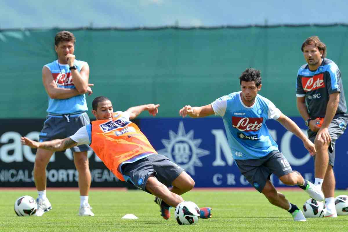 Frustalupi come secondo di Mazzarri al Napoli