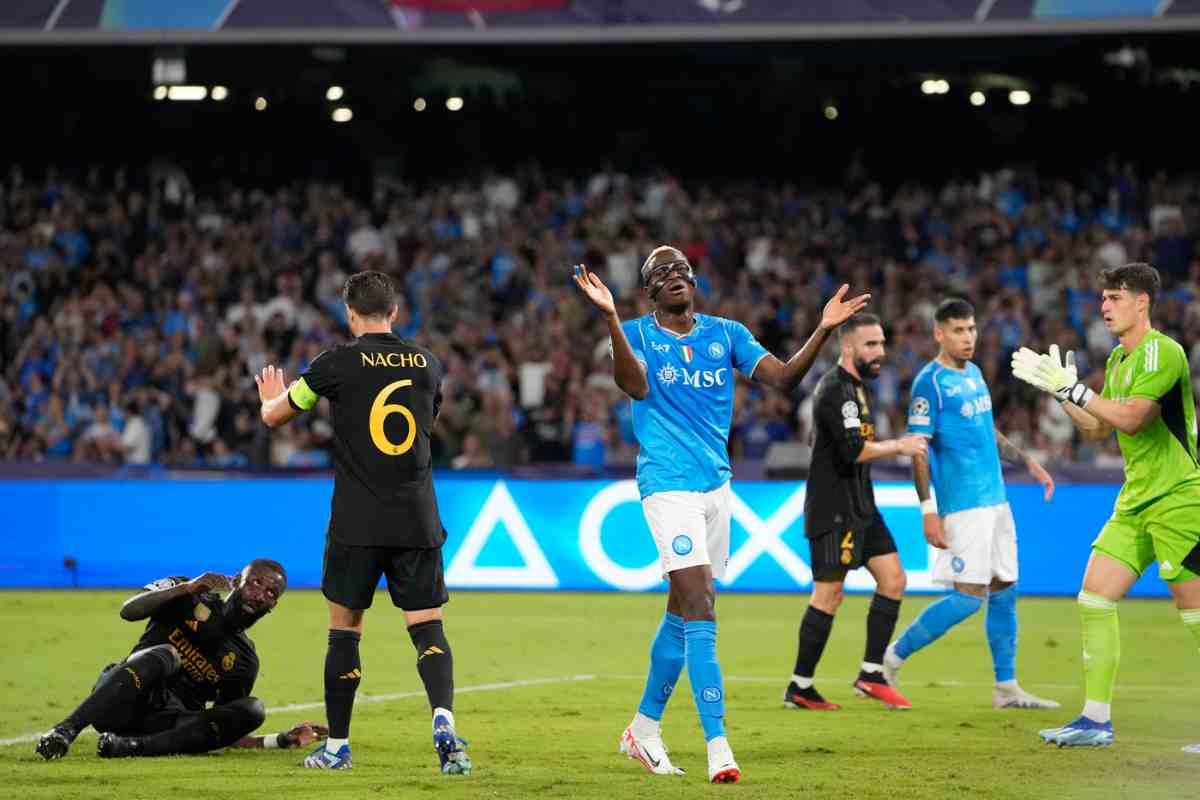 Real Madrid-Napoli, assenze infortuni