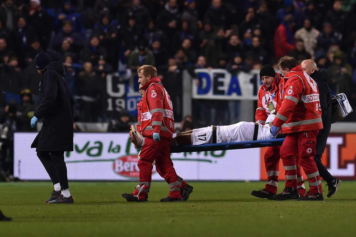 Tegola per Mazzarri, brutto infortunio per Olivera