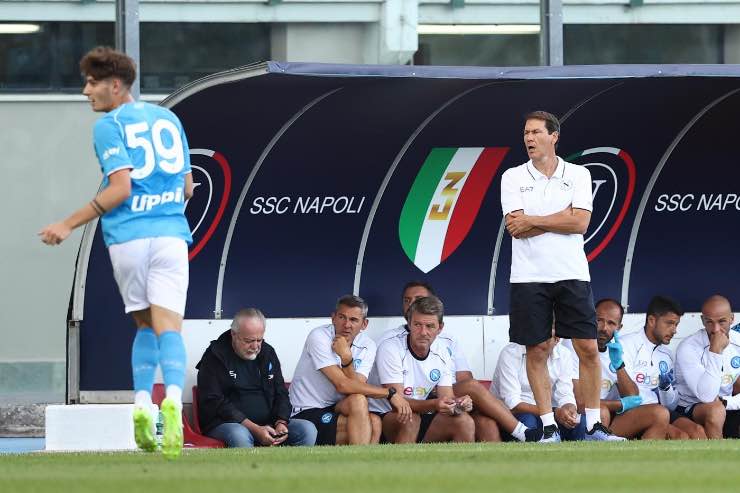 Lo staff di Garcia lascia Castel Volturno