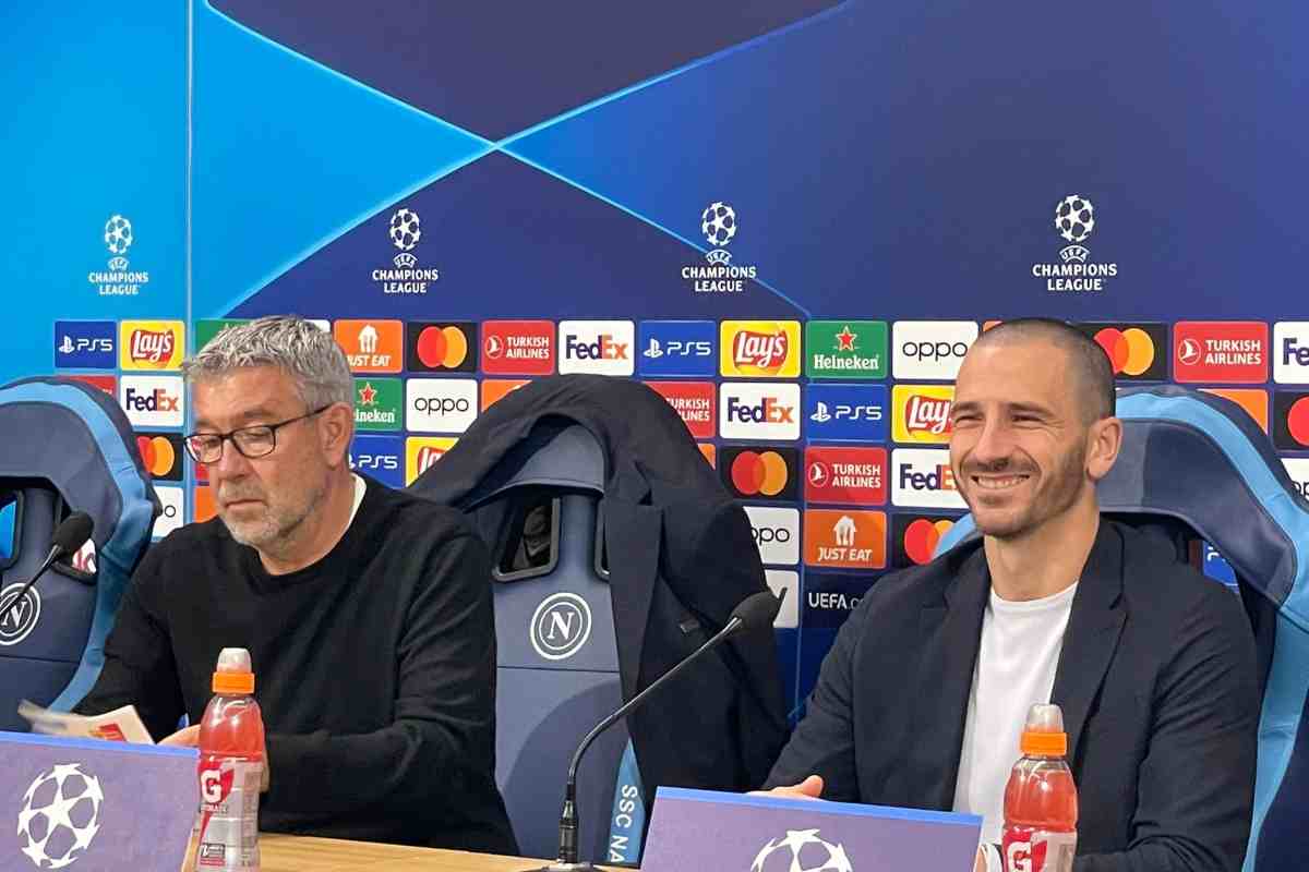 Fischer e Bonucci in conferenza