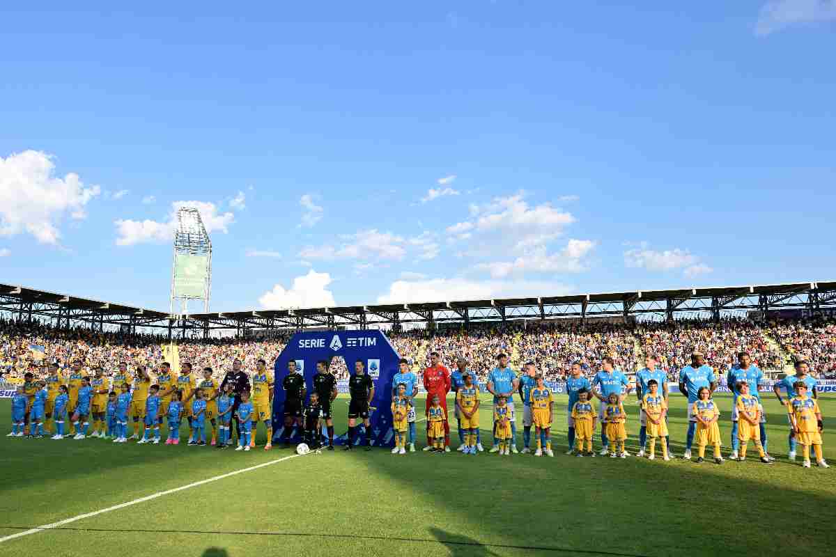 Napoli-Frosinone Coppa Italia