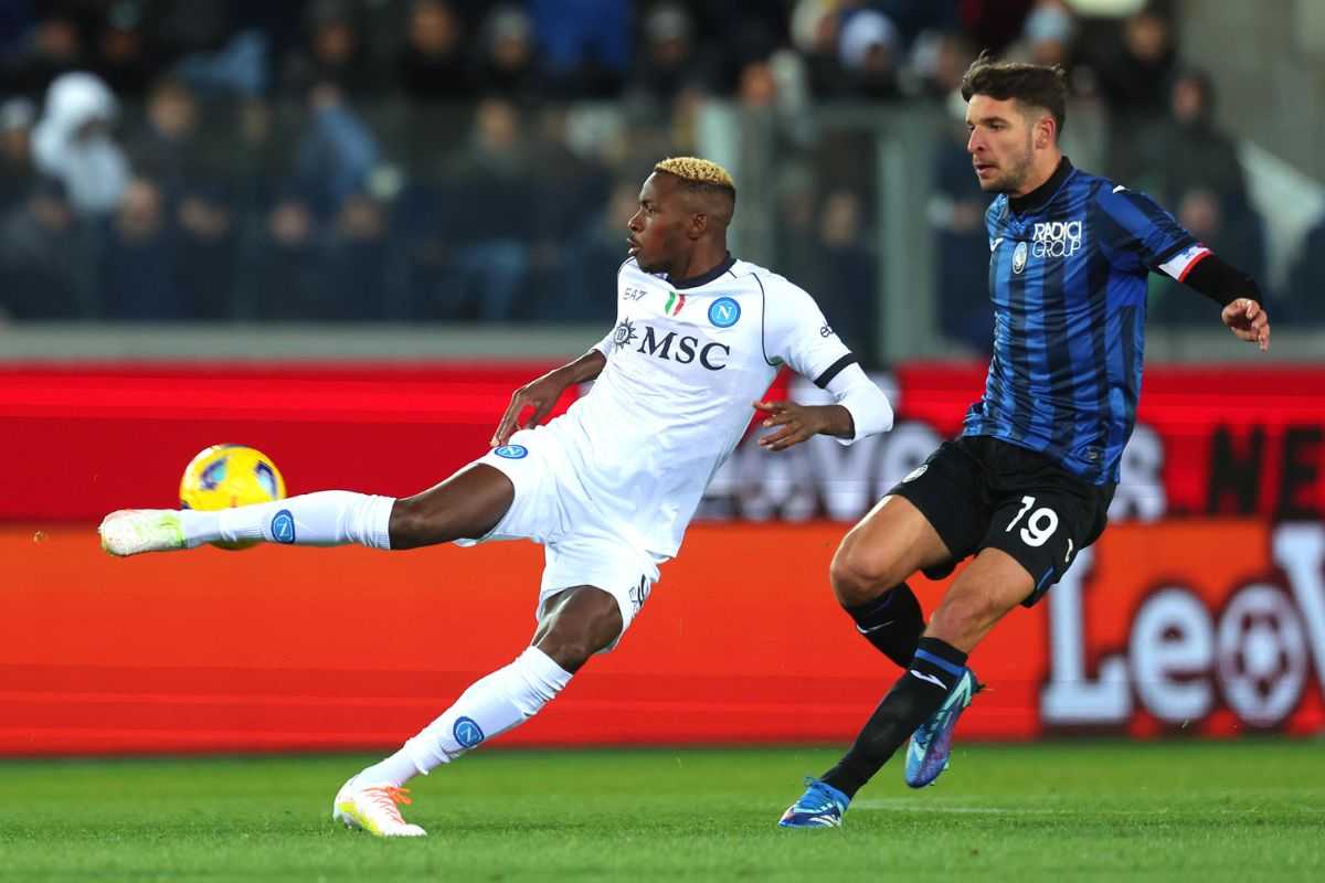 Atalanta-Napoli: il gesto di Osimhen