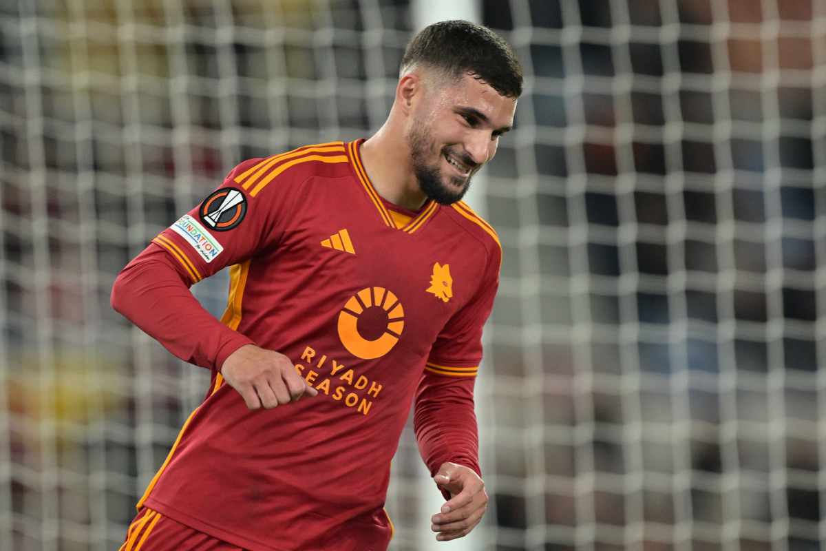 Infortunio Aouar Roma-Napoli