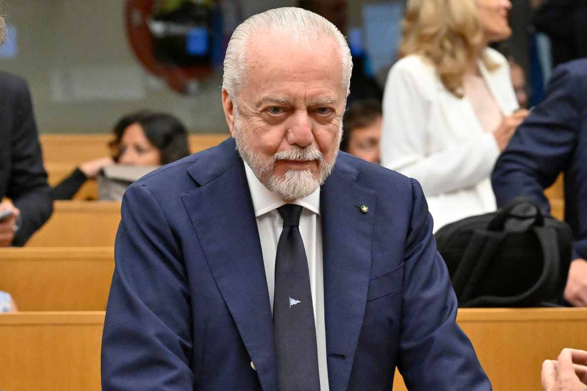 Calciomercato Napoli, annuncio di De Laurentiis