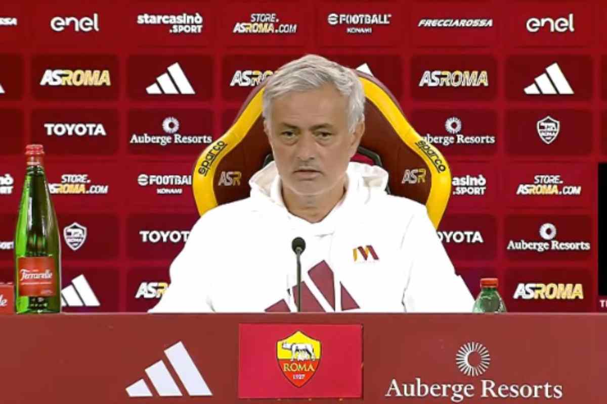Conferenza Stampa Mourinho Roma