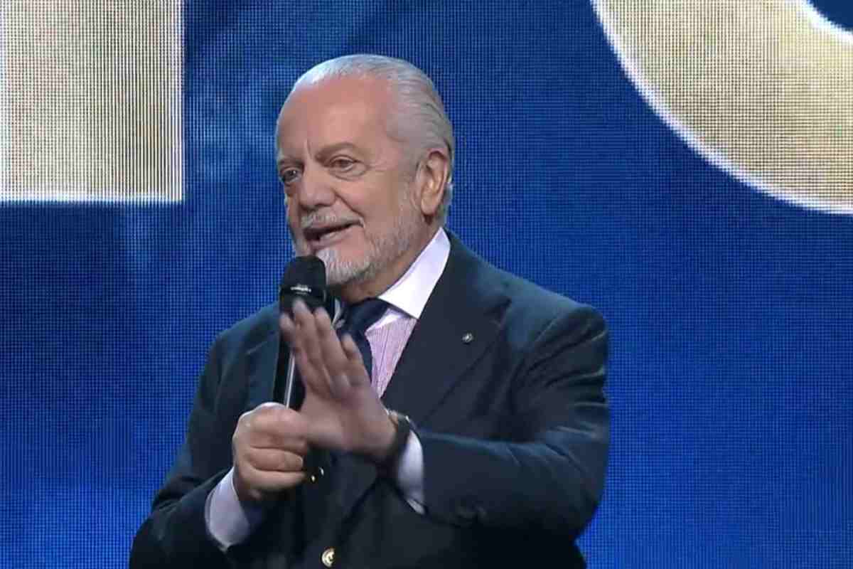 De Laurentiis parla al Gran Galà del Calcio