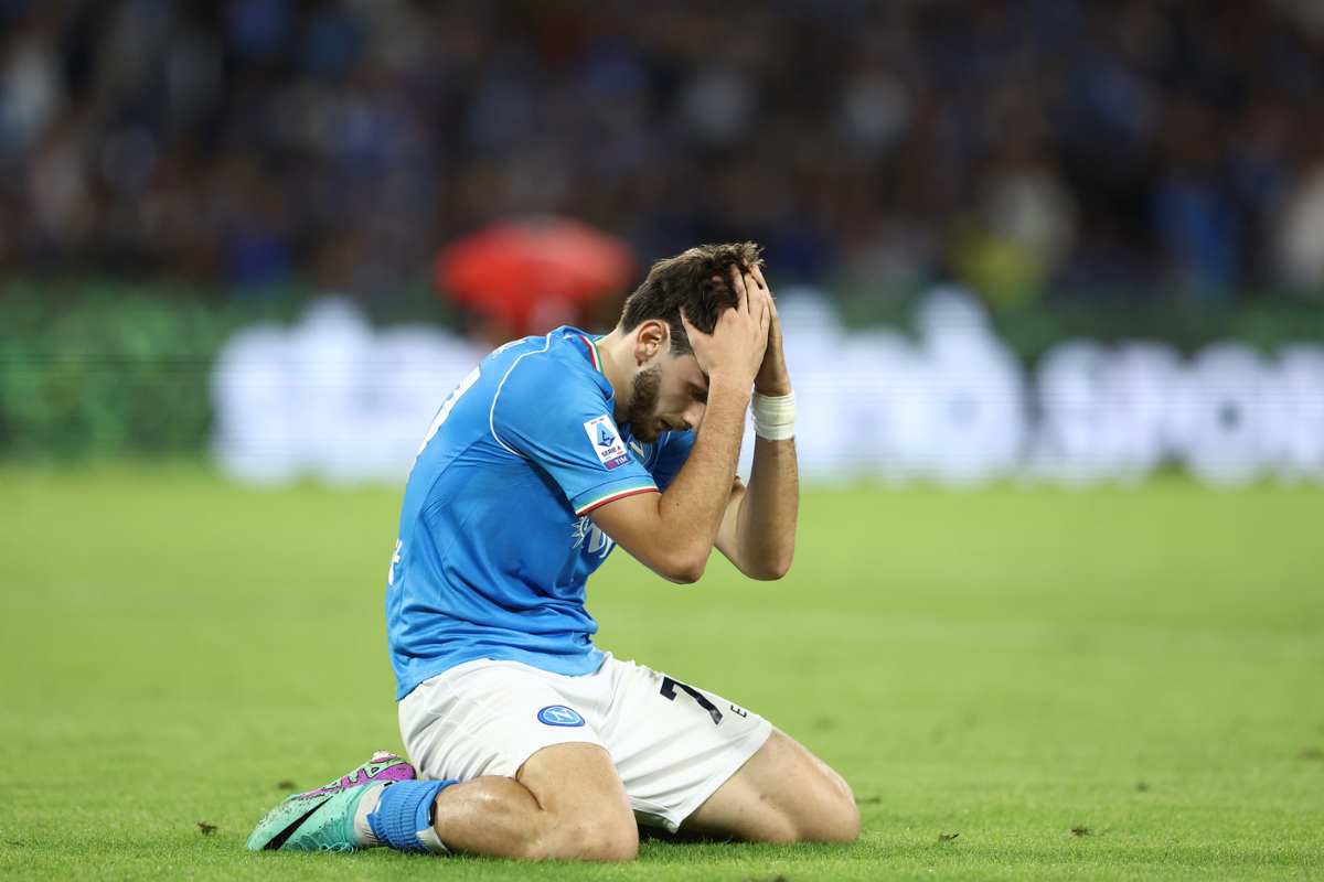 Kvaratskhelia in grande difficoltà: statistiche preoccupanti