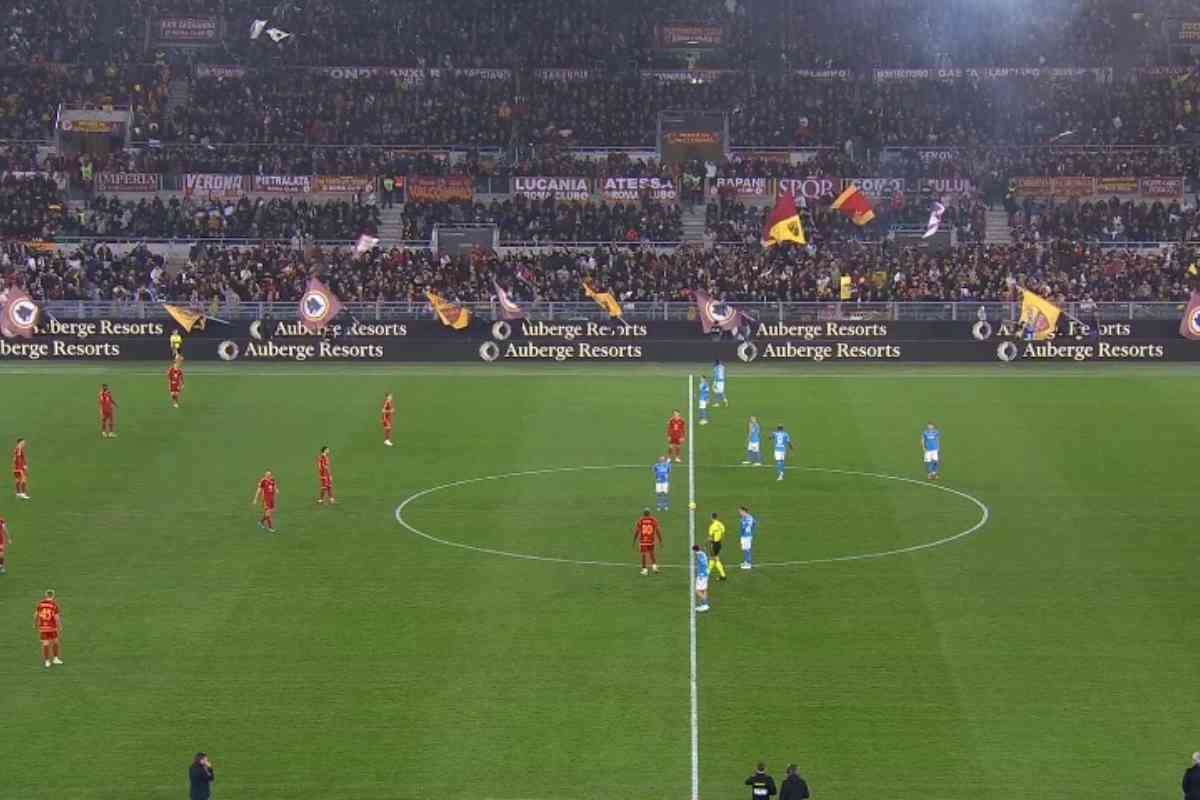 Roma-Napoli: episodi assurdi all'Olimpico