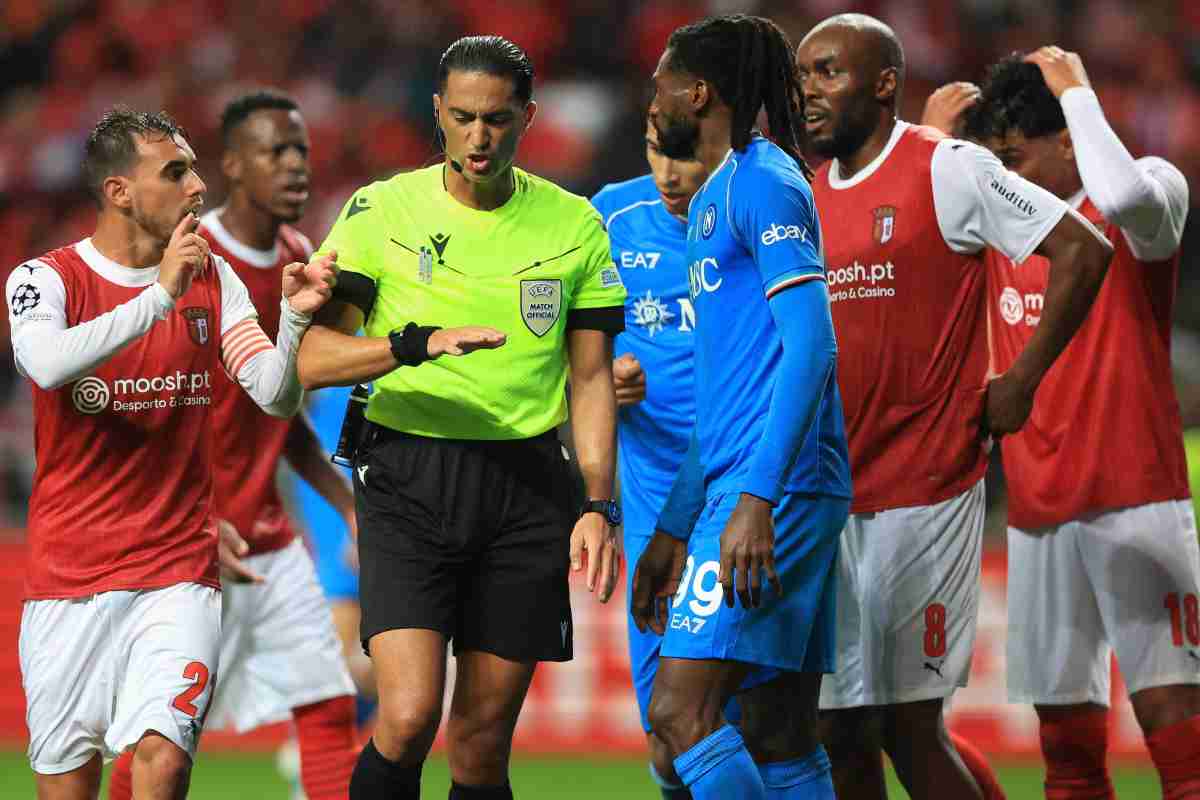 Napoli Braga Champions League