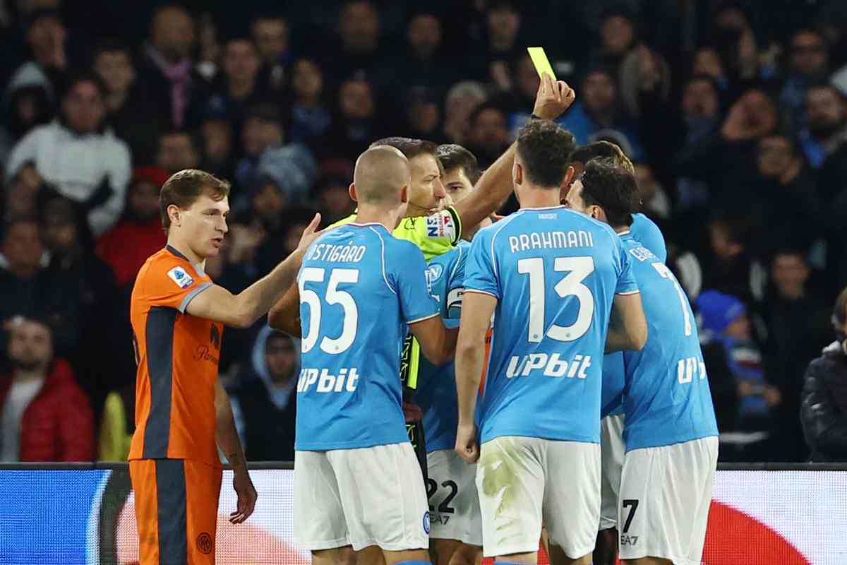 La decisione sull'arbitro Massa dopo Napoli-Inter