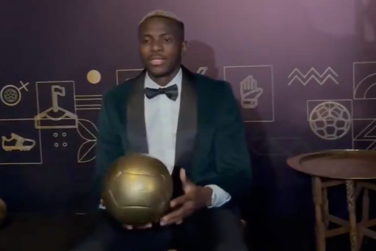 Osimhen favorito per il pallone d'oro?