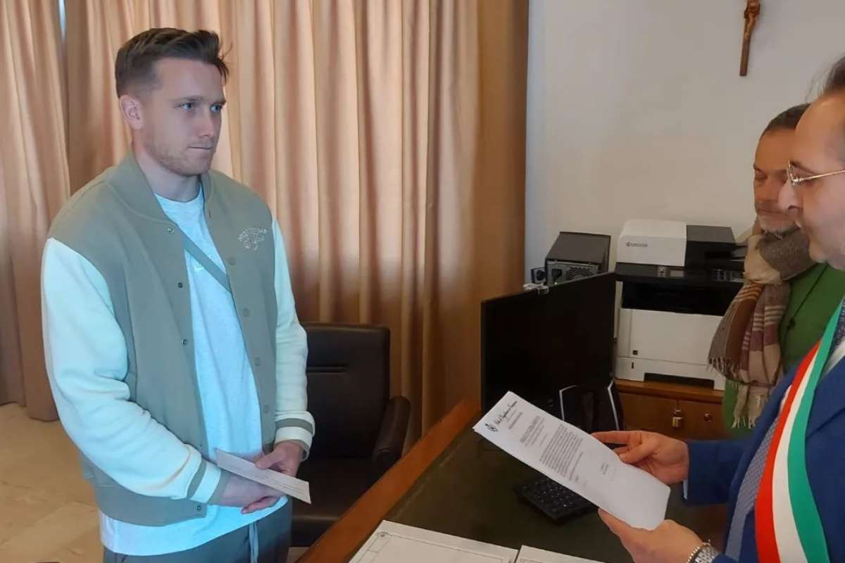 Zielinski cittadino onorario di Giugliano