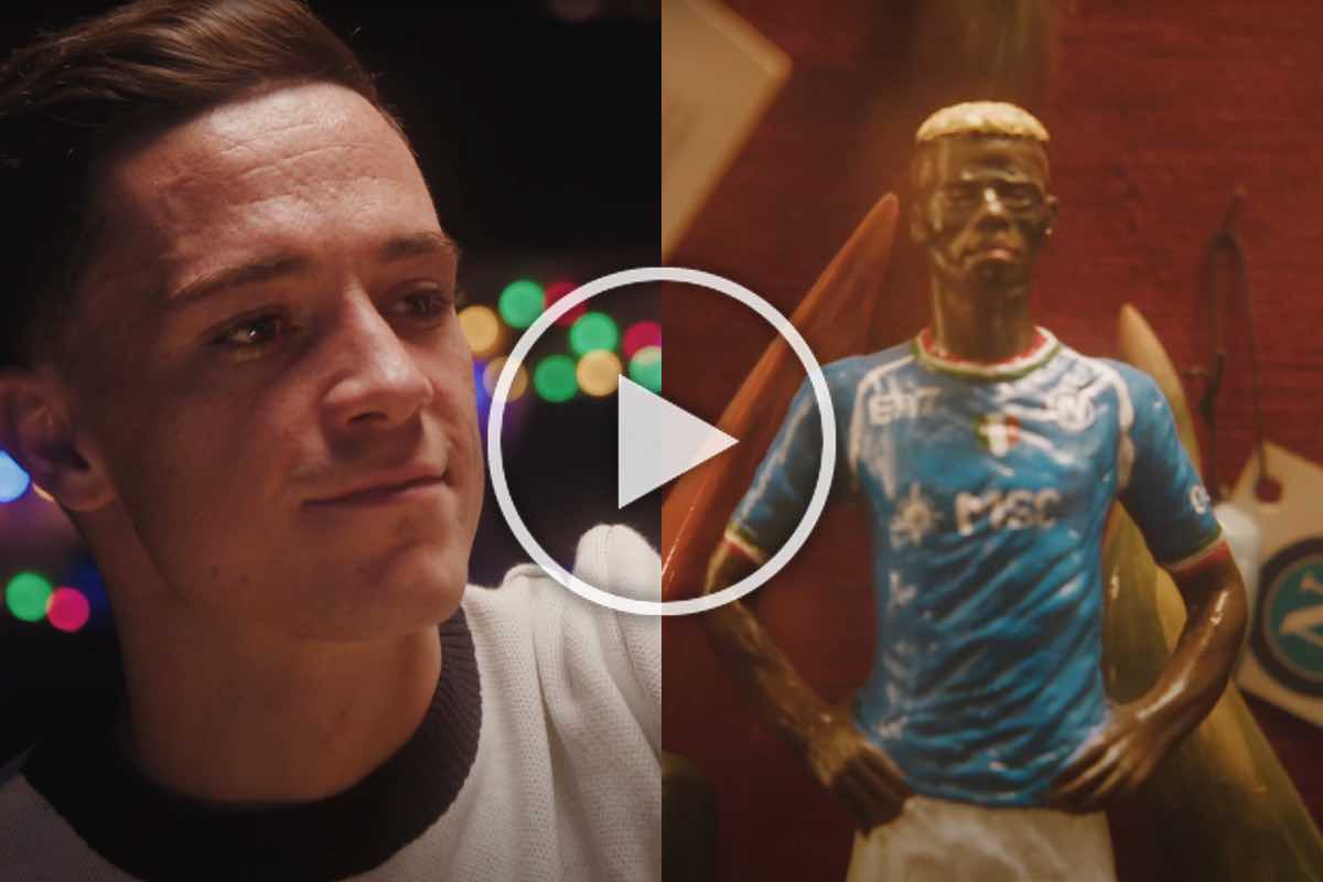 Auguri del Napoli sui social