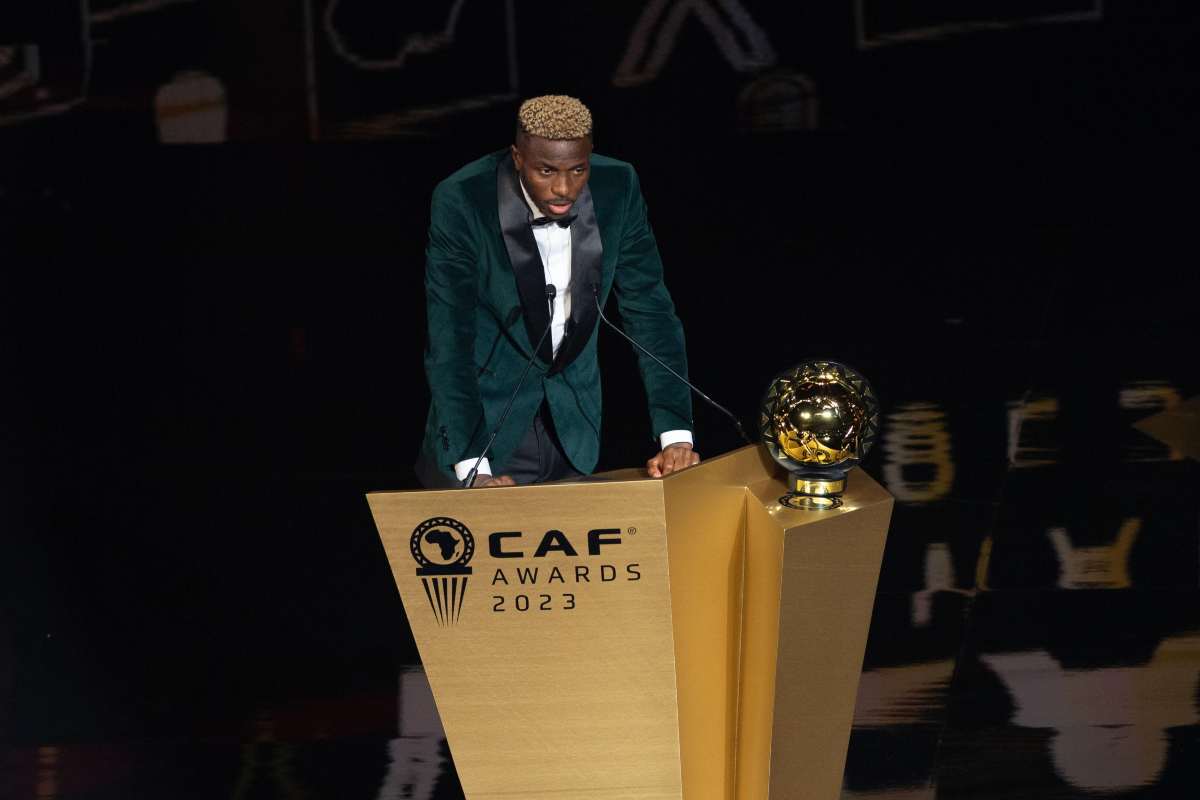 La lettera di Osimhen dopo la vittoria del Pallone d'oro africano