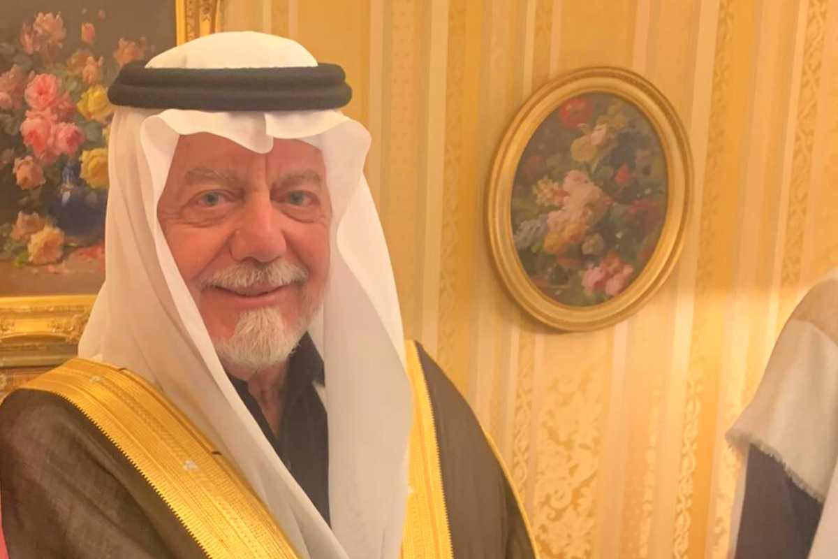 De Laurentiis stringe amicizia con lo sceicco d'Arabia, idea per il Napoli