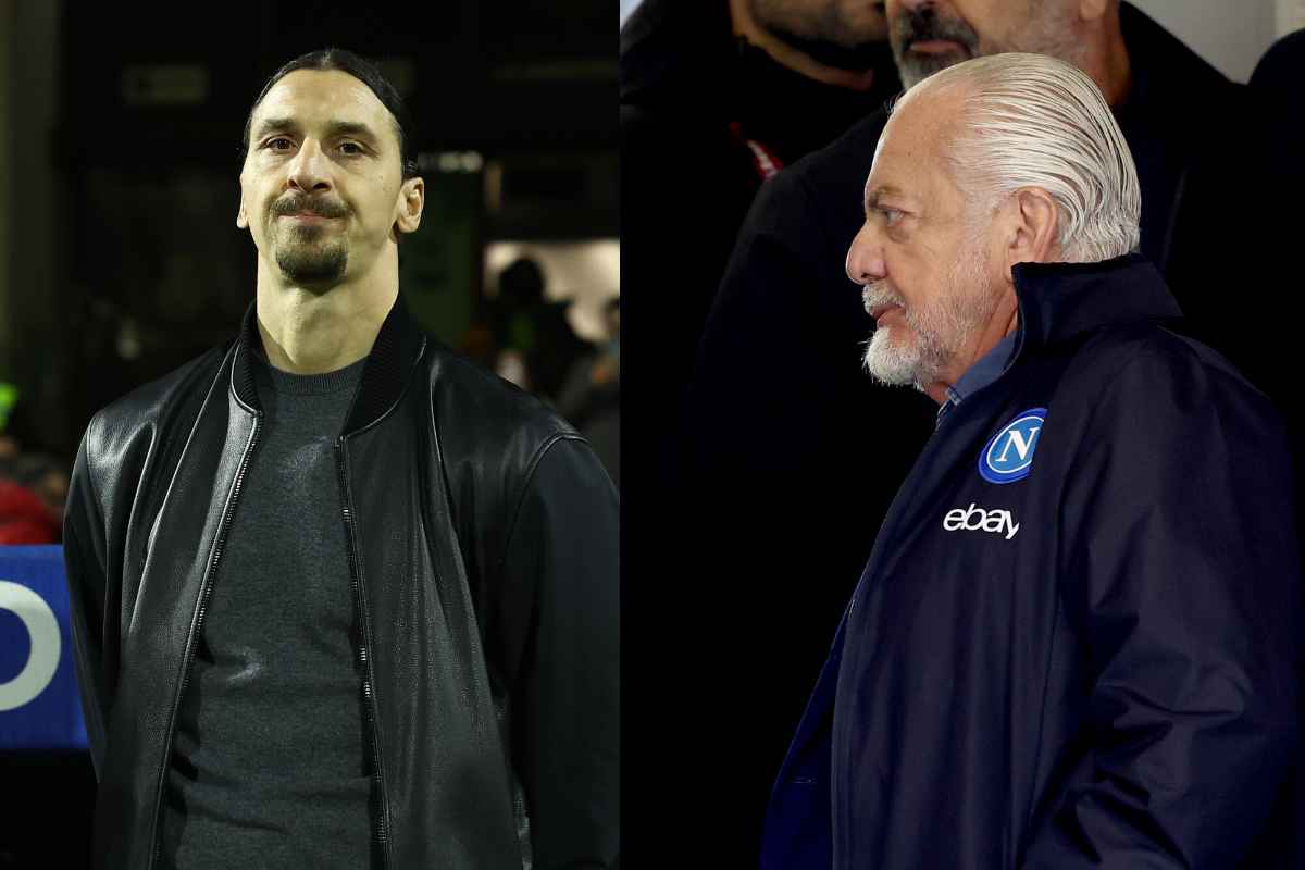 Ibrahimovic e De Laurentiis si danno battaglia per Antonio Conte