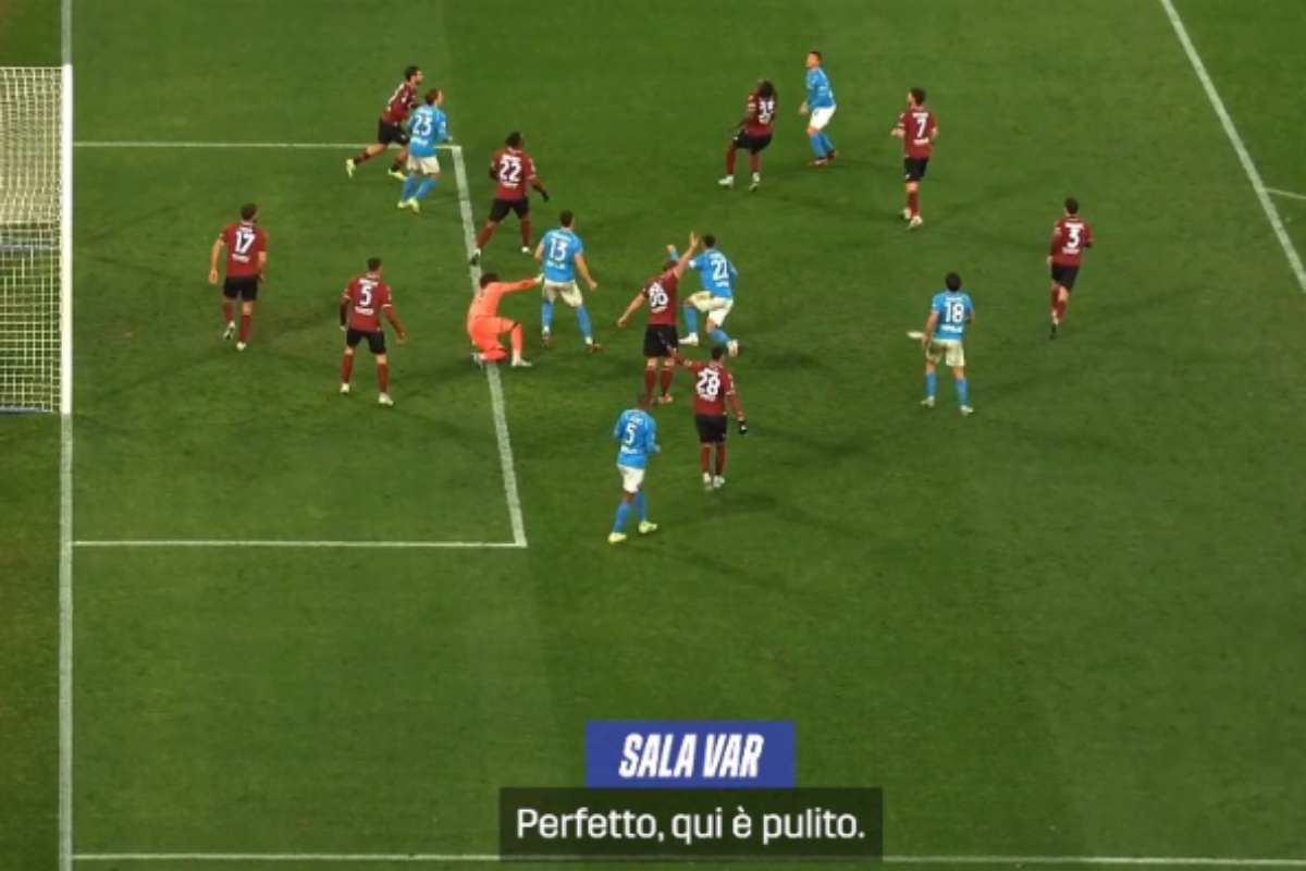 Napoli Salernitana Moviola Open VAR