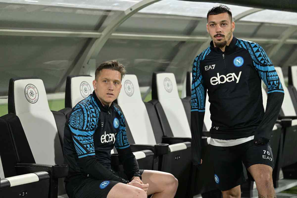 Napoli, recuperati Zielinski e Cajuste