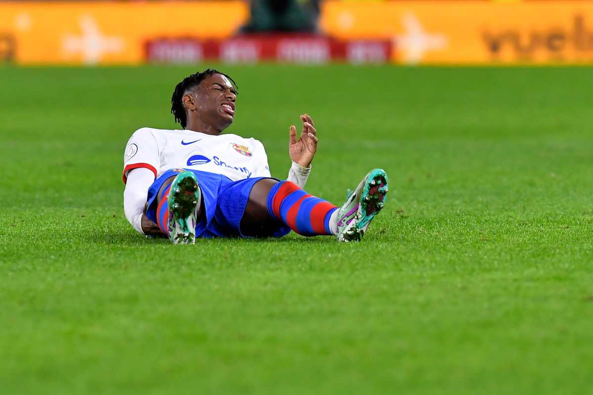 Stagione finita per Alejandro Balde