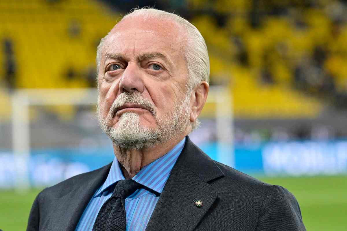 Aurelio De Laurentiis, il patron avrebbe fatto la sua scelta per la panchina - LaPresse - spazionapoli.it