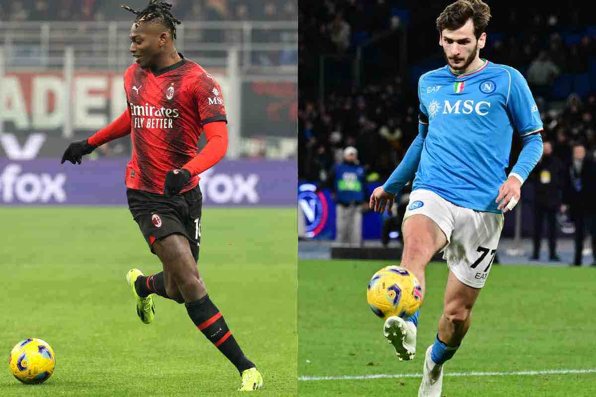 Milan-Napoli, Leao vs Kvaratskhelia: numeri a confronto