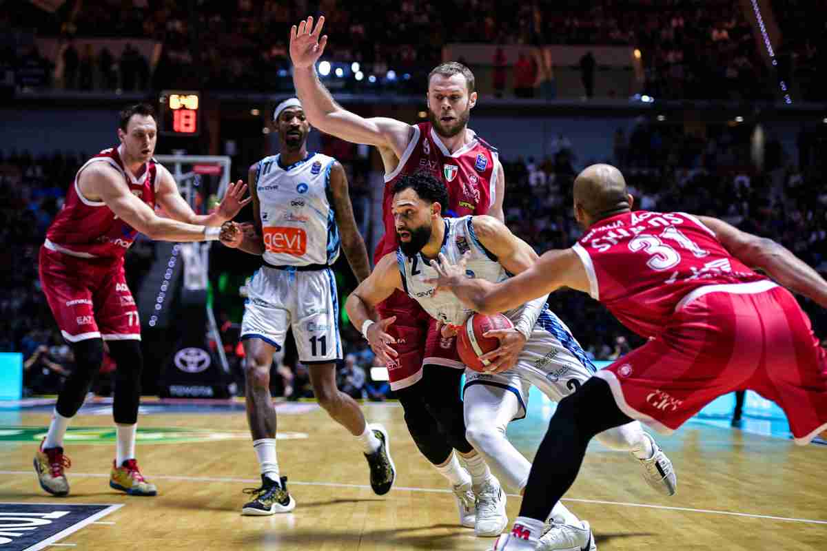 Napoli Basket-Olimpia Milano finale Coppa Italia