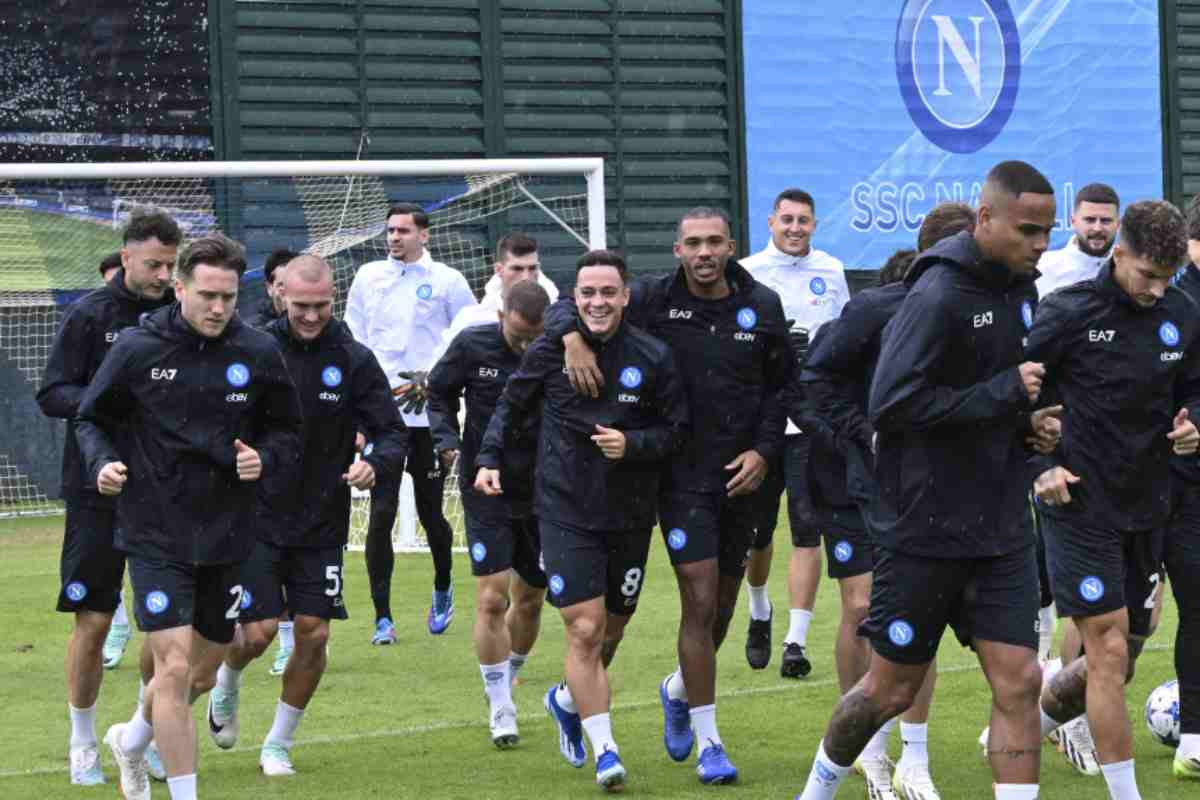 Problema muscolare per un azzurro, a rischio per Napoli-Verona