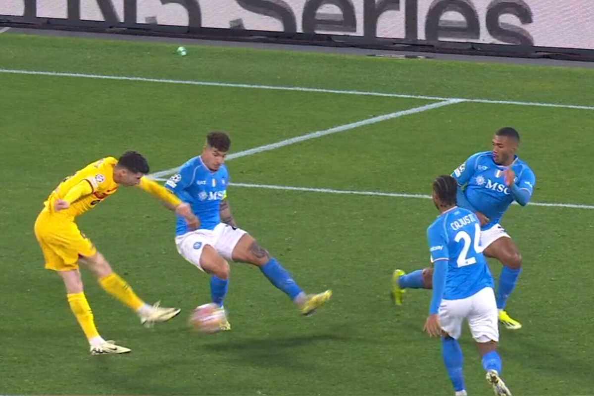 Napoli Barcellona Gol Lewandowski